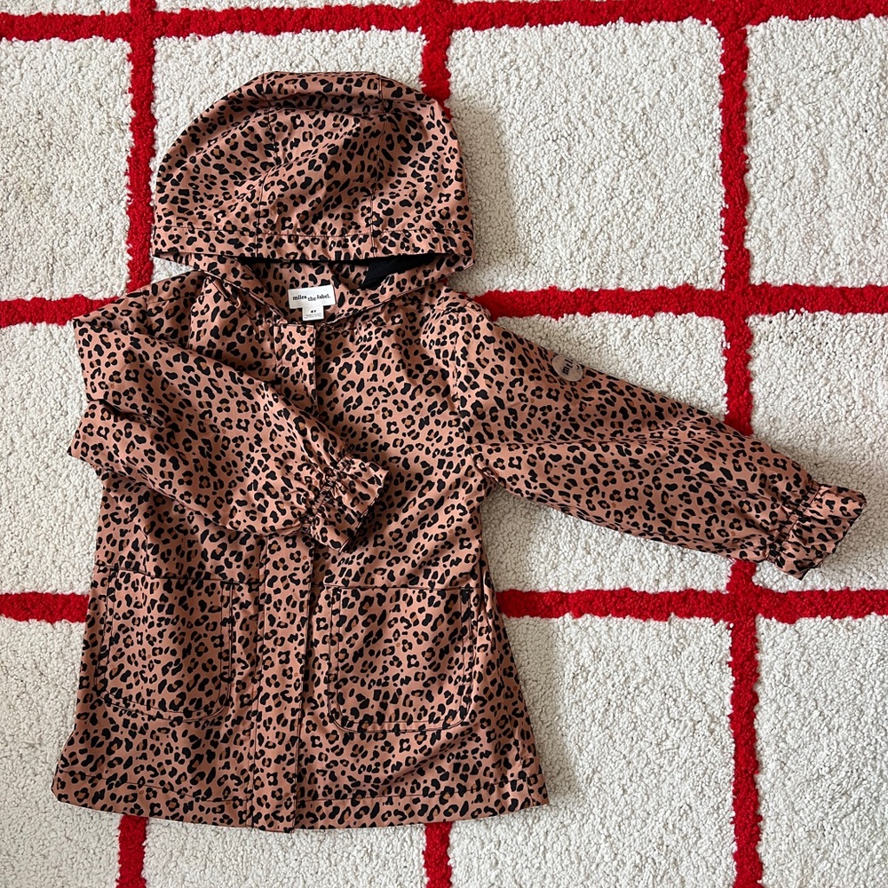 Leopard Print Windbreaker